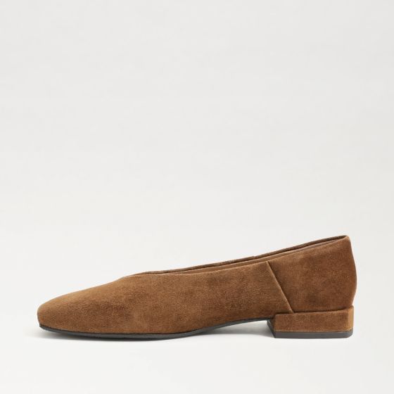 Warm Nutmeg Brown Suede