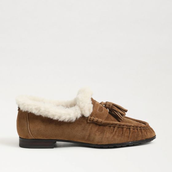 Warm Nutmeg Brown Suede