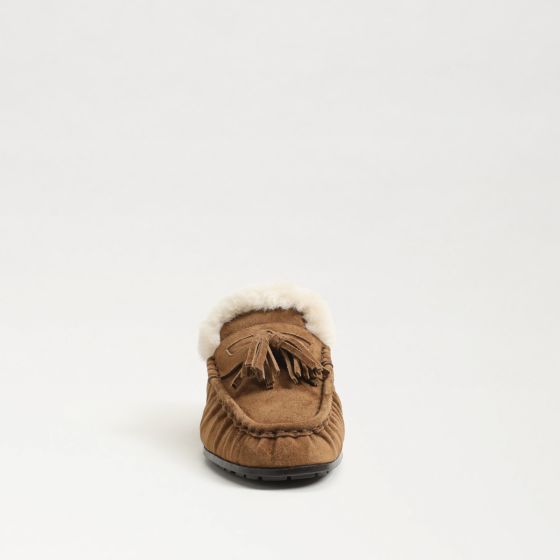 Warm Nutmeg Brown Suede