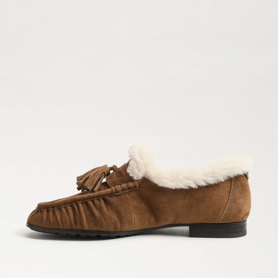 Warm Nutmeg Brown Suede