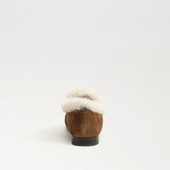 Warm Nutmeg Brown Suede