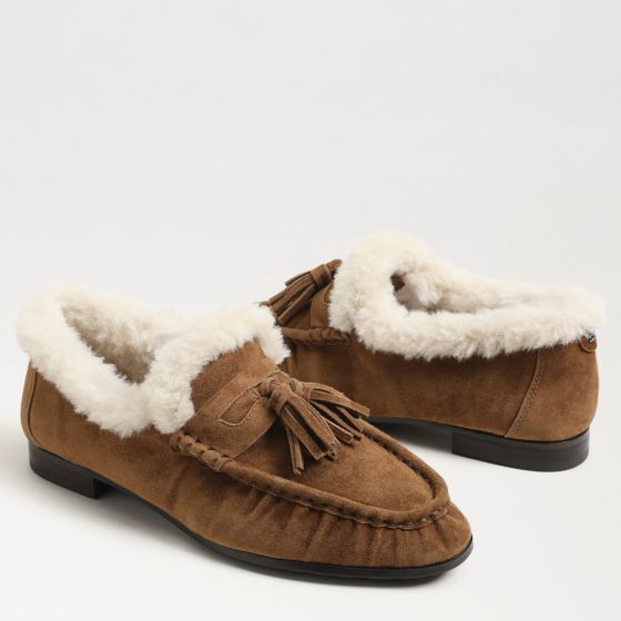 Warm Nutmeg Brown Suede
