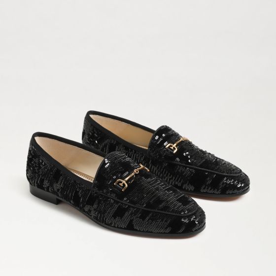 Black Sequin Velvet