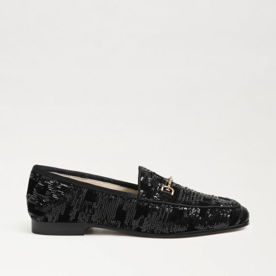 Black Sequin Velvet