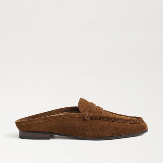 Warm Nutmeg Brown Suede