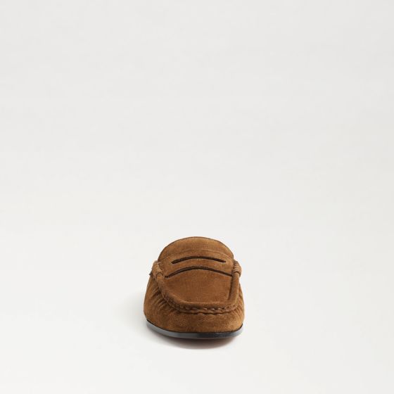 Warm Nutmeg Brown Suede