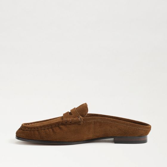 Warm Nutmeg Brown Suede