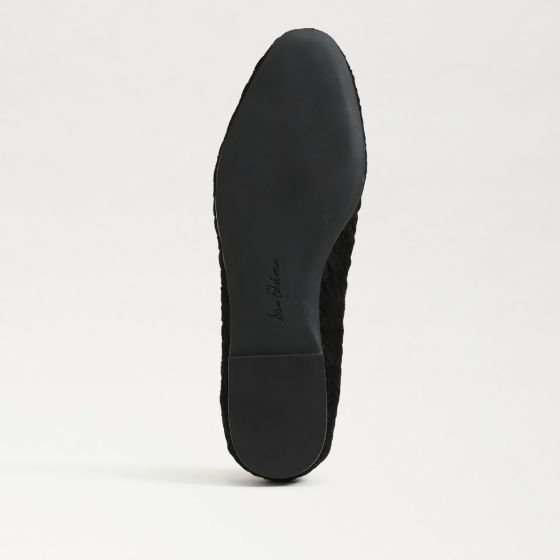 Black Woven-Sole