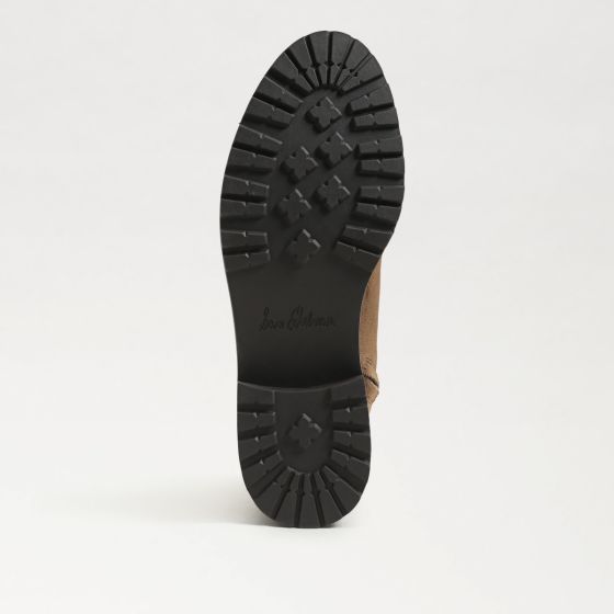 Washed Mocha Brown Suede-Sole