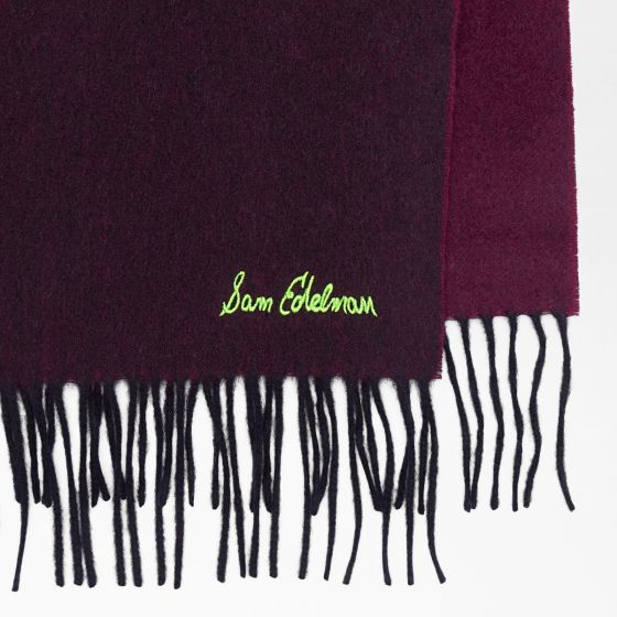 Black/Burgundy