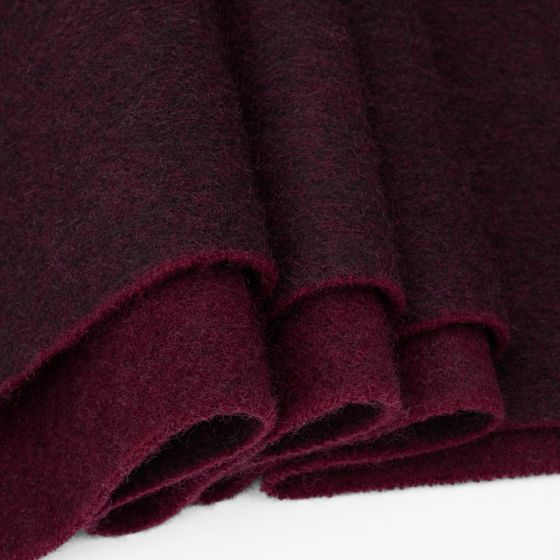 Black/Burgundy