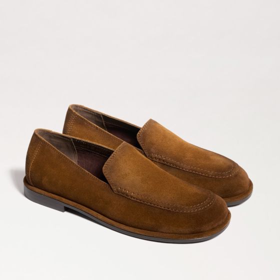 Warm Nutmeg Brown Suede