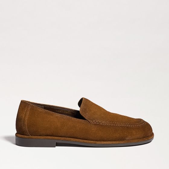 Warm Nutmeg Brown Suede