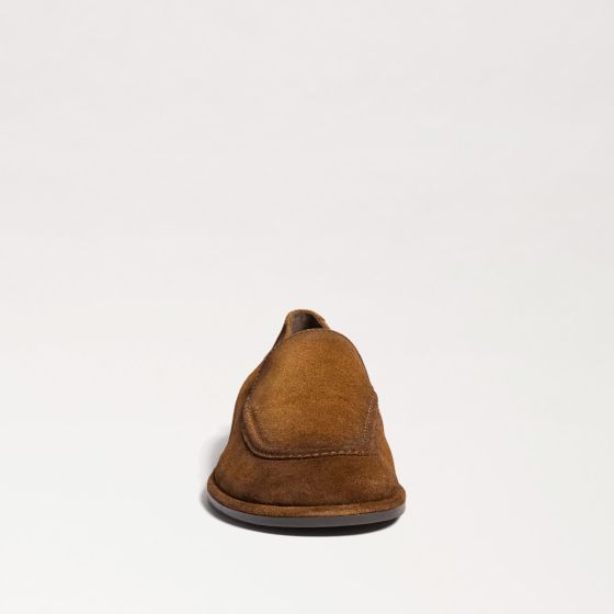 Warm Nutmeg Brown Suede