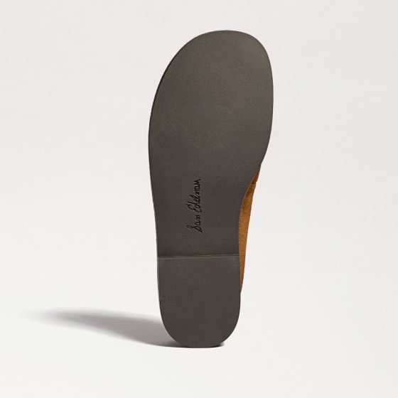 Warm Nutmeg Brown Suede-Sole