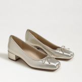 Rosa Block Heel Ballet