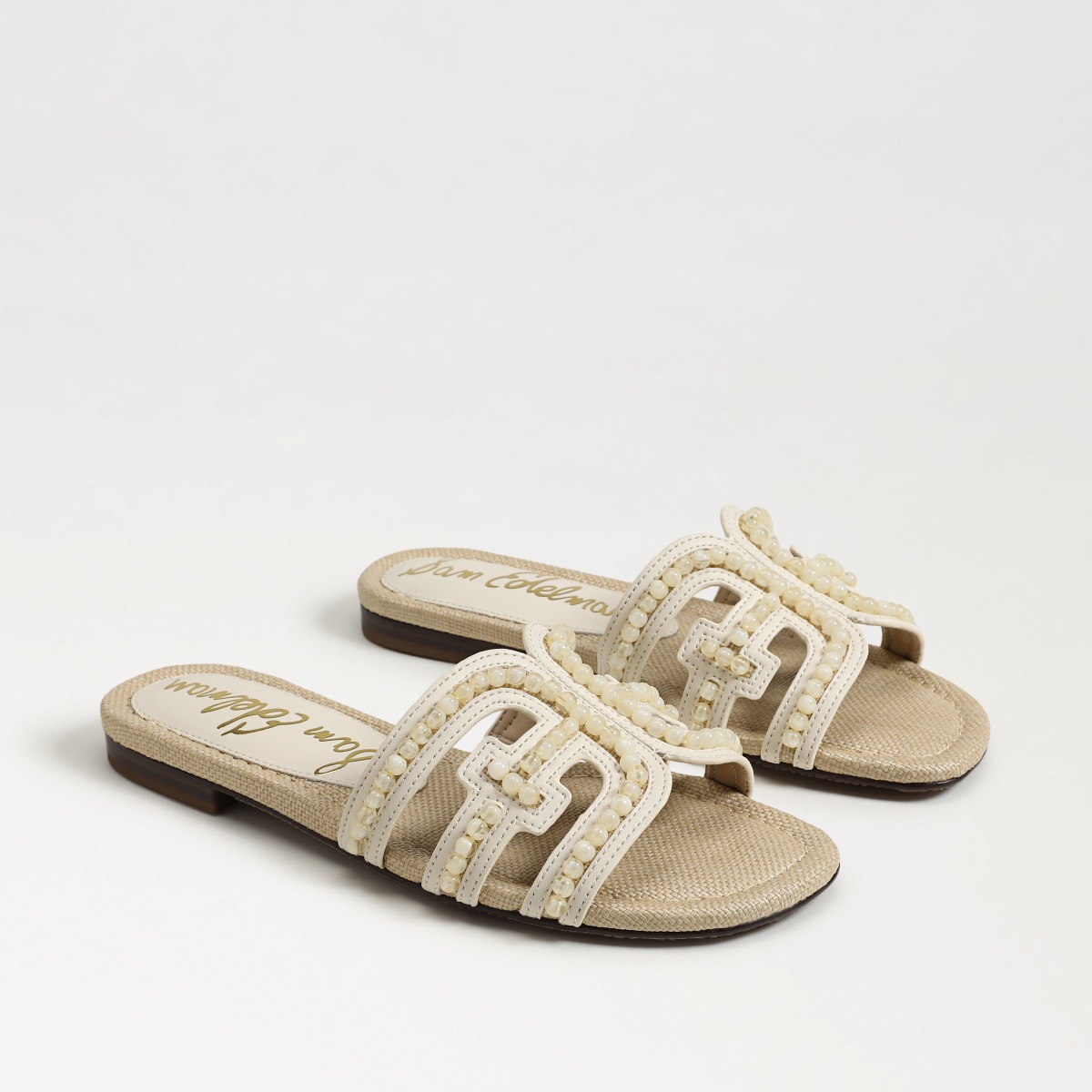 Circus By Sam Edelman Canyon Laser Cut Faux Shearling Thong Sandal In