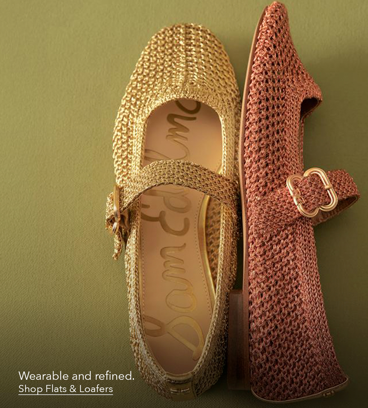 SHOP FLATS & LOAFERS