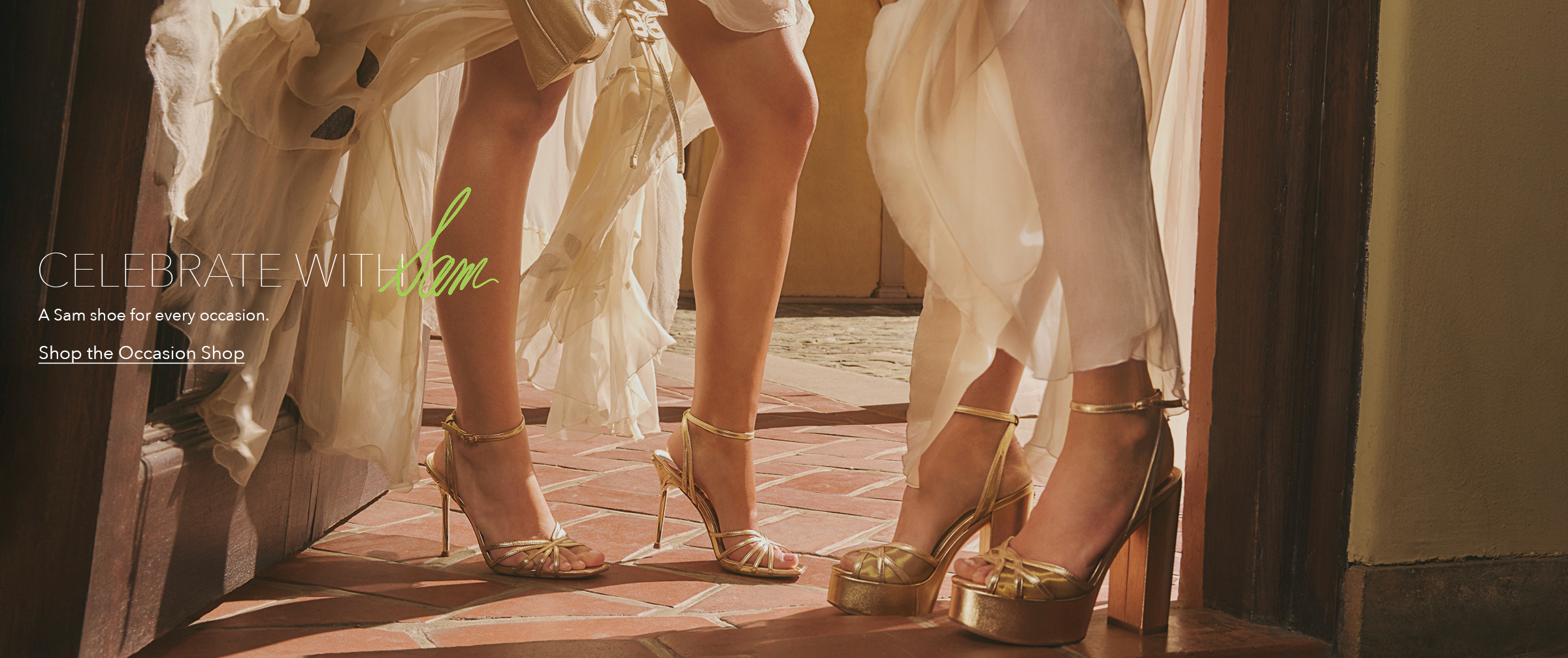 Celebrate With Sam - Shop Occasion Heels