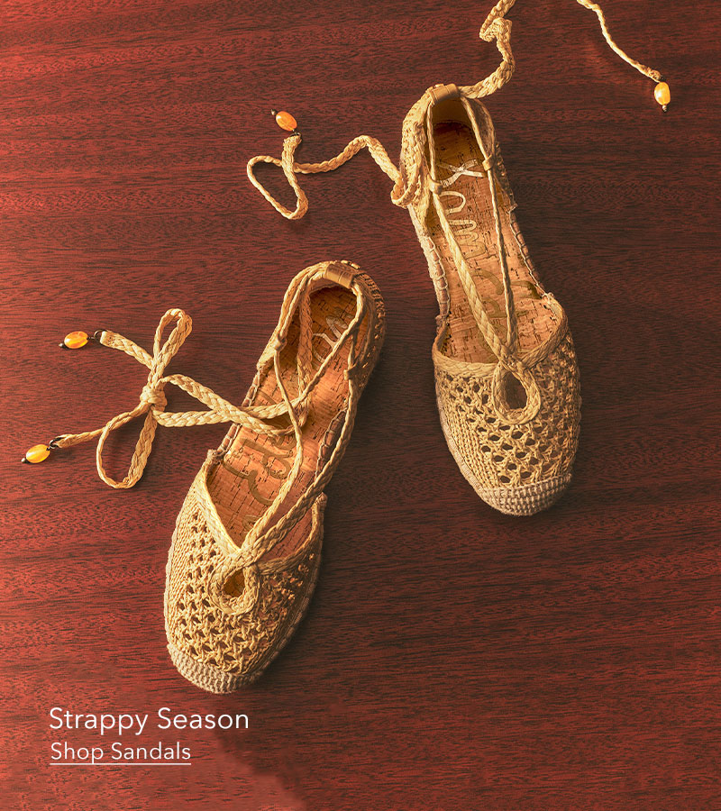 SHOP STRAPPY SANDALS