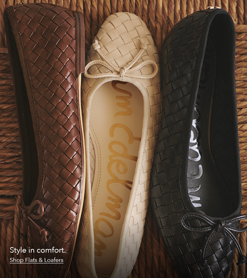 SHOP FLATS & LOAFERS