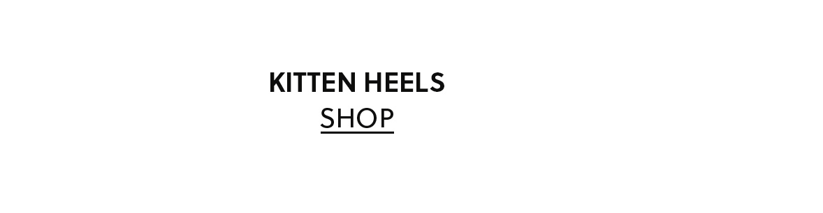 Shop Kitten Heels